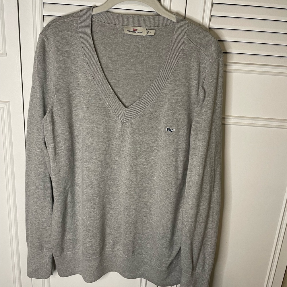Vineyard Vines Grey Sweater L